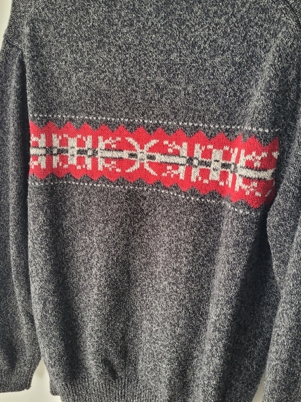 Eddie Bauer Gray Crewneck Sweater Size M - Picture 7 of 7